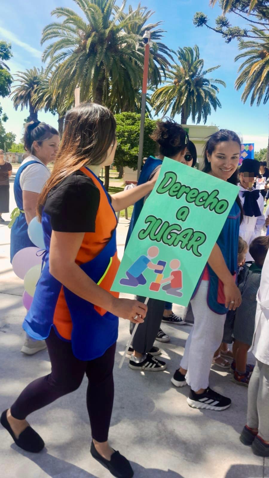 MARCHA POR LOS DERECHOS DE NIÑAS, NIÑOS Y ADOLESCENTES EN JOAQUÍN SUÁREZ.