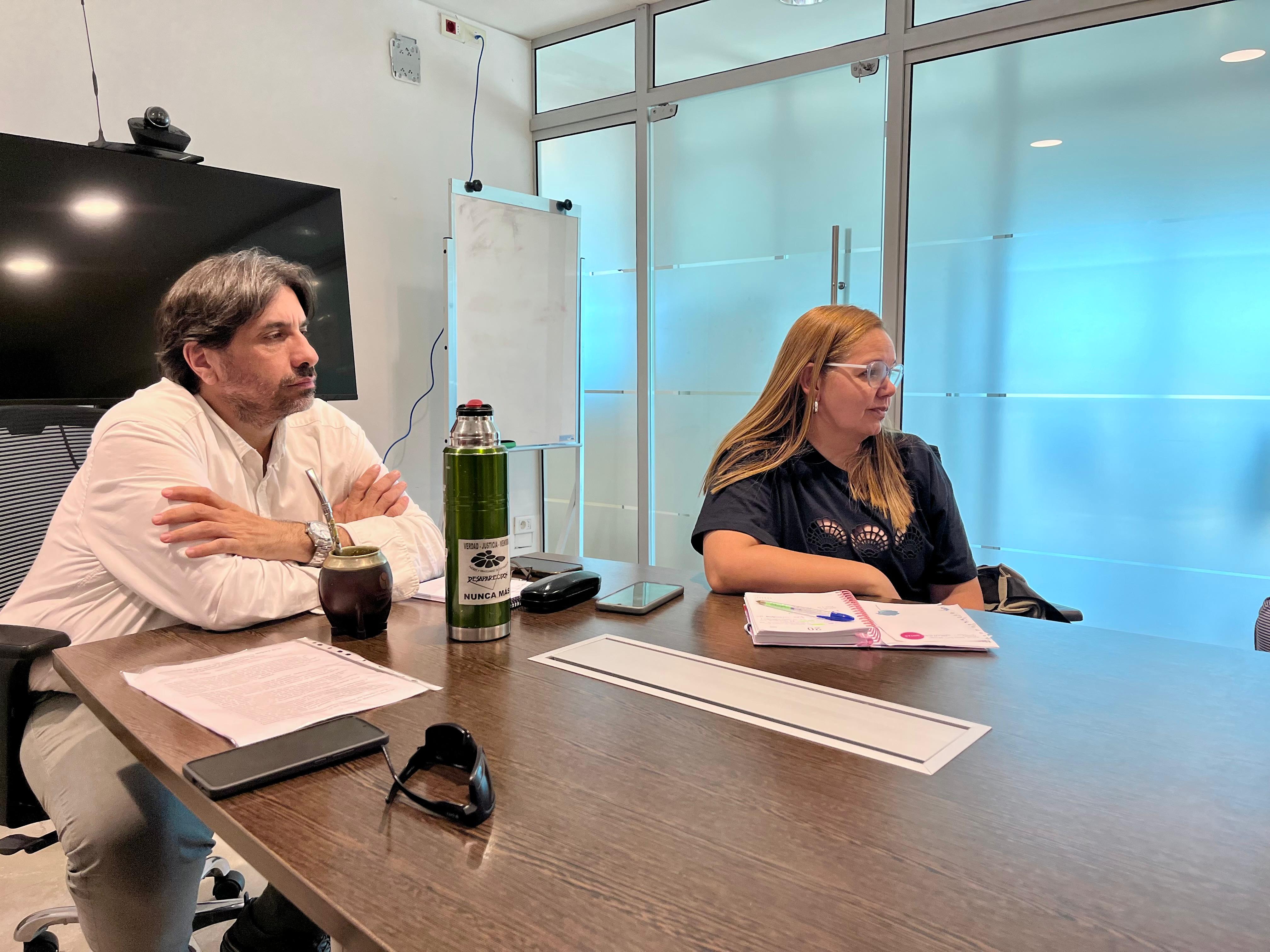 REUNIÓN EN UNASEV SOBRE SEGURIDAD VIAL Y MOVILIDAD EN JOAQUÍN SUÁREZ.