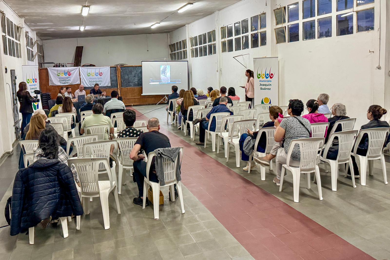 Presentación del proyecto del Centro Cultural de Joaquín Suárez.