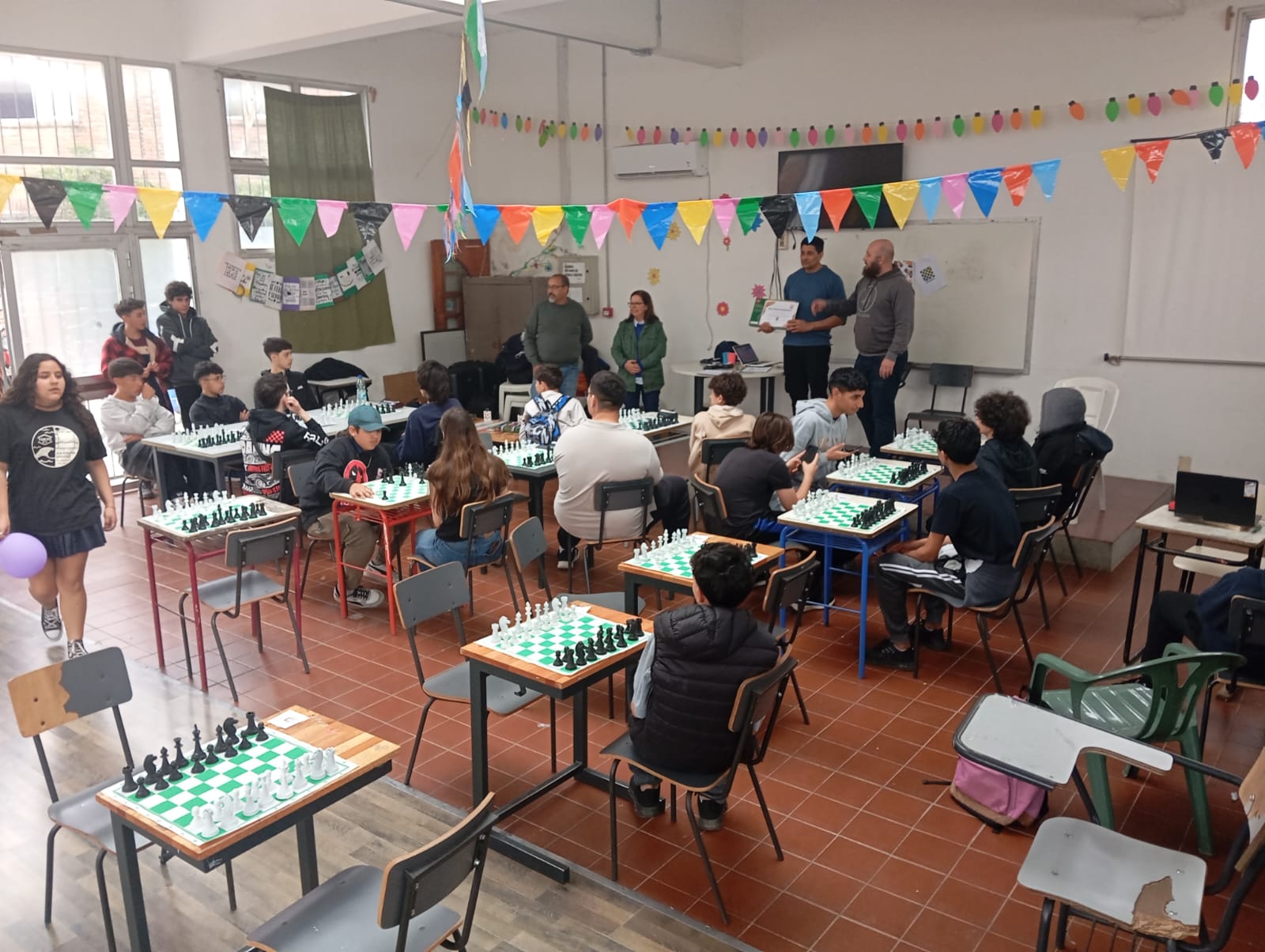 TALLER DE AJEDREZ EN EL MUNICIPIO DE J. SUAREZ.