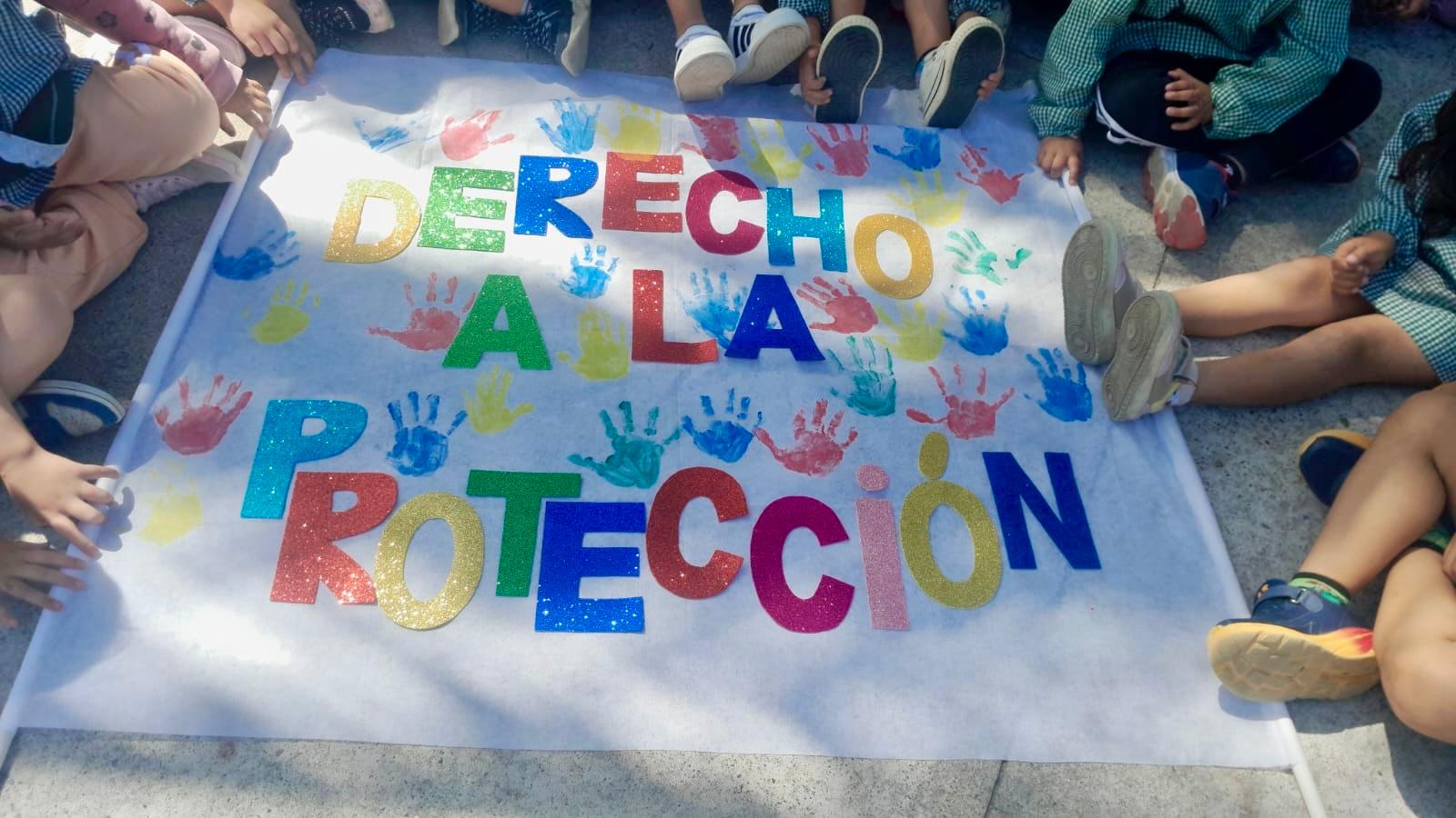 MARCHA POR LOS DERECHOS DE NIÑAS, NIÑOS Y ADOLESCENTES EN JOAQUÍN SUÁREZ.