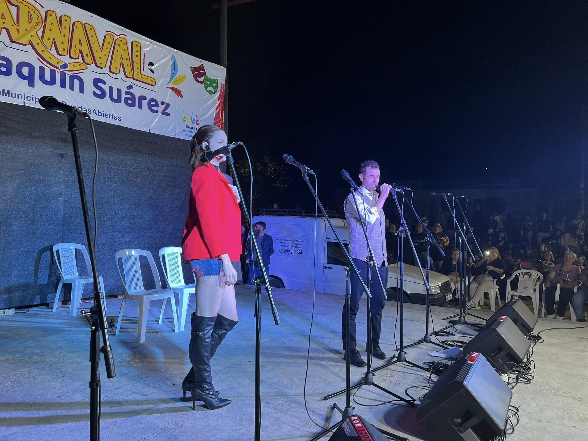 TABLADO DE CARNAVAL EN EL MUNICIPIO DE JOAQUÍN SUÁREZ.
