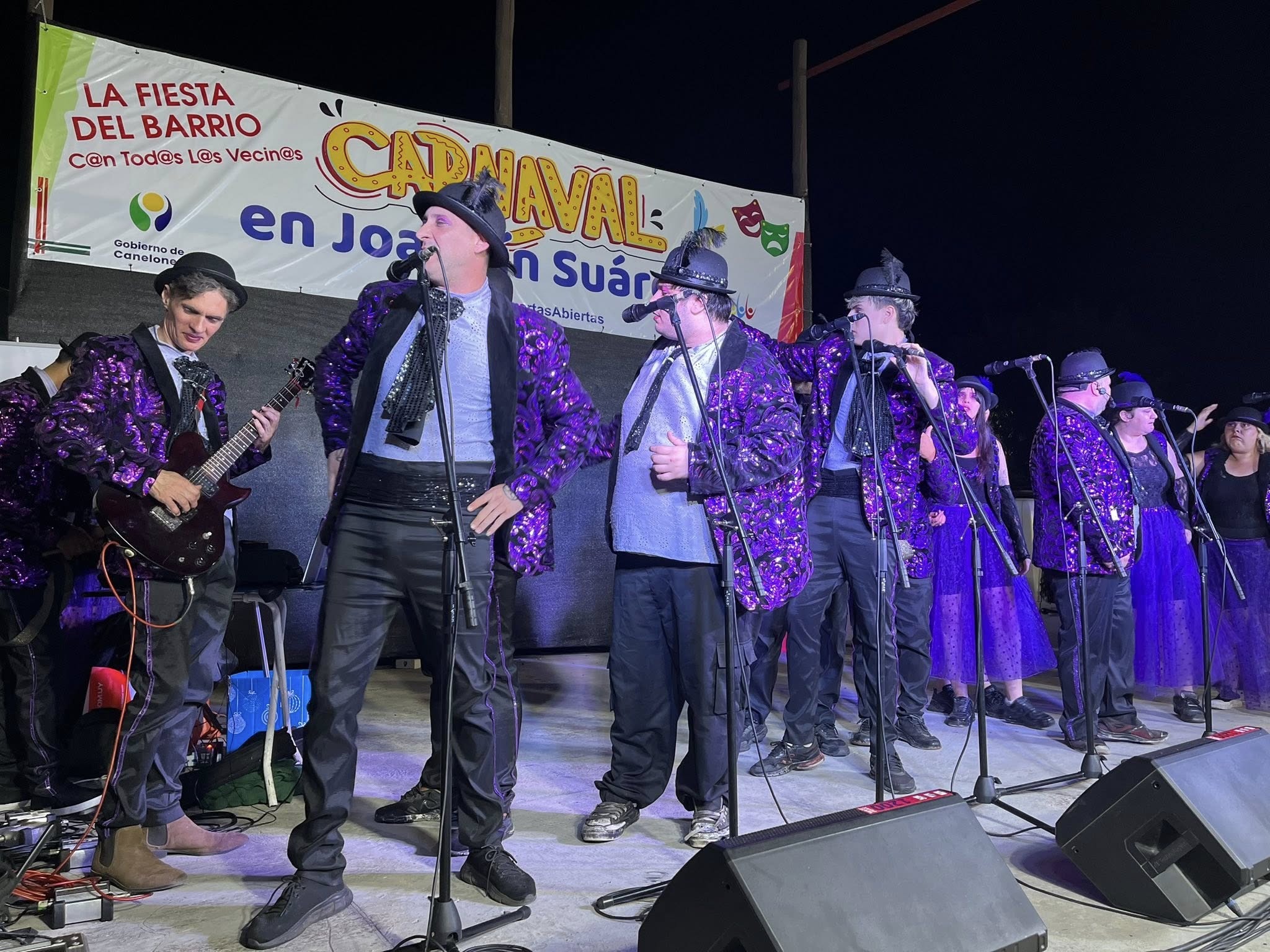 TABLADO DE CARNAVAL EN EL MUNICIPIO DE JOAQUÍN SUÁREZ.