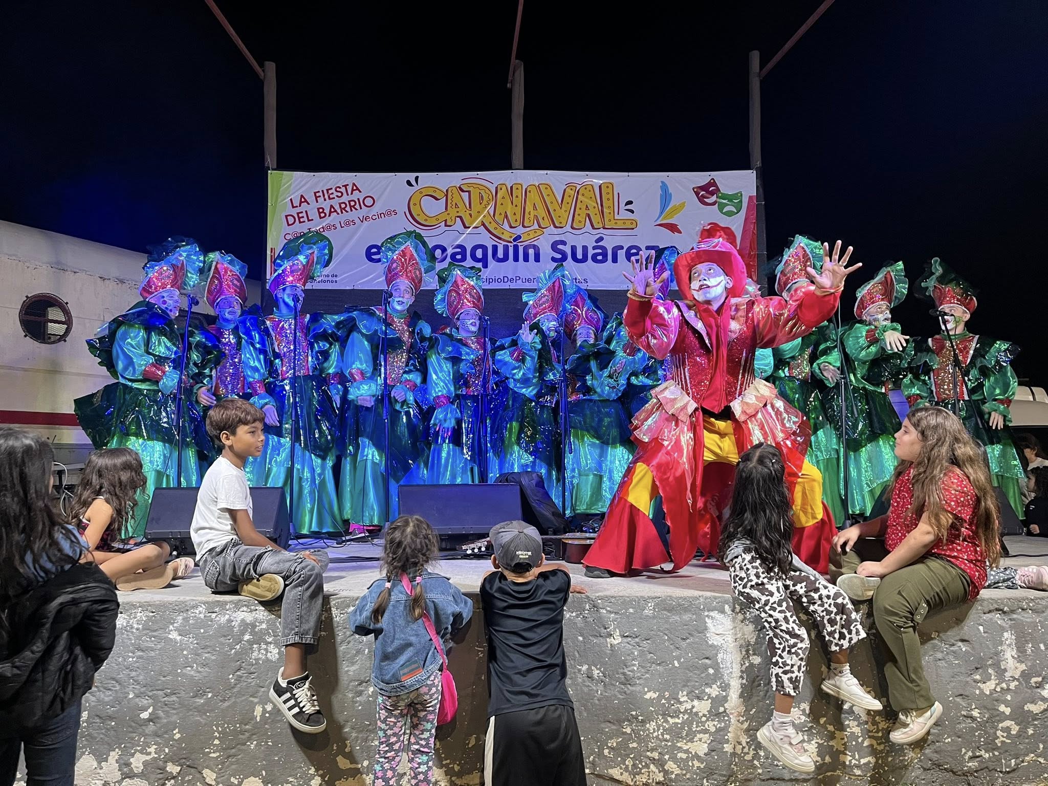 TABLADO DE CARNAVAL EN EL MUNICIPIO DE JOAQUÍN SUÁREZ.