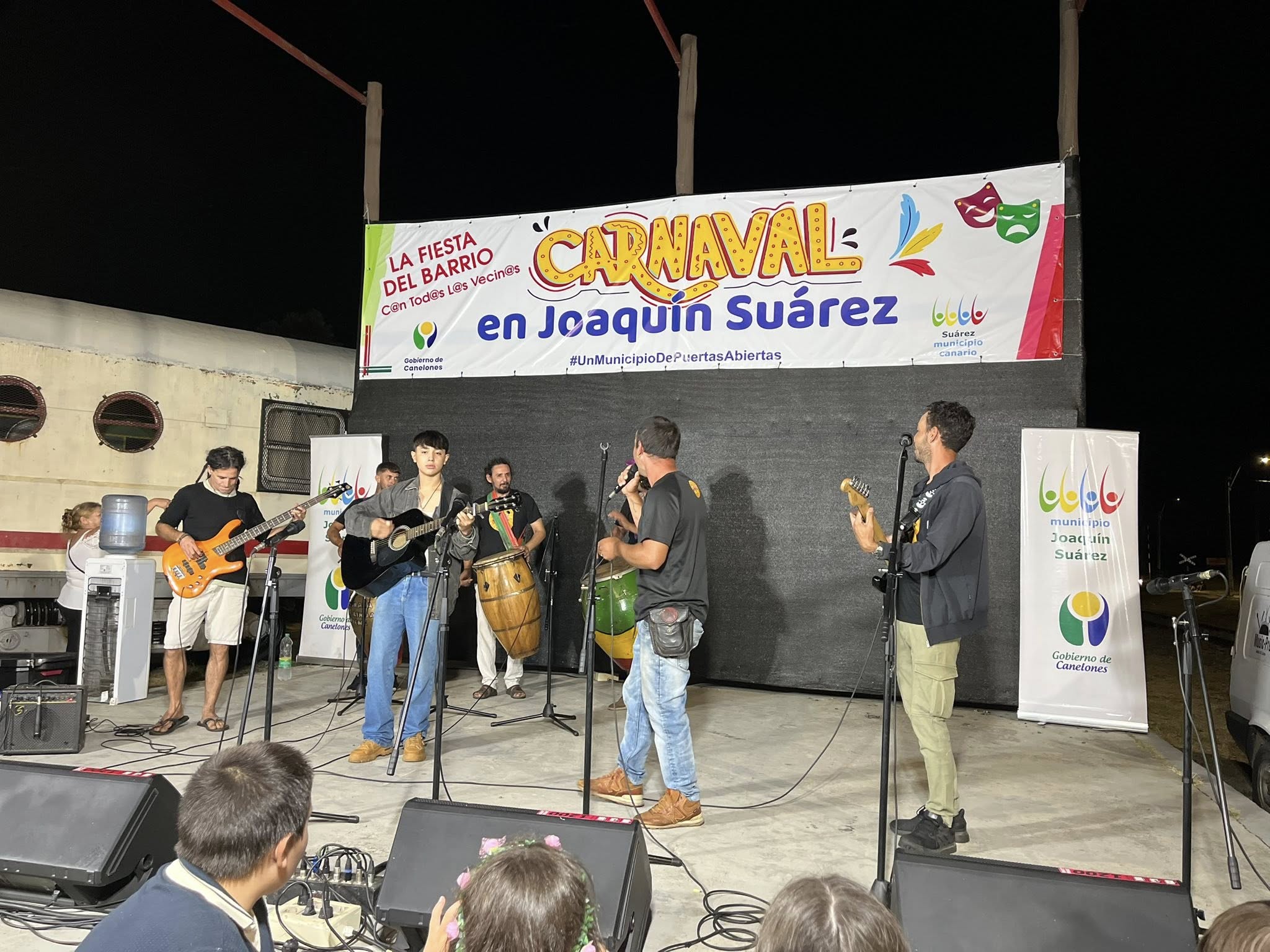 TABLADO DE CARNAVAL EN EL MUNICIPIO DE JOAQUÍN SUÁREZ.