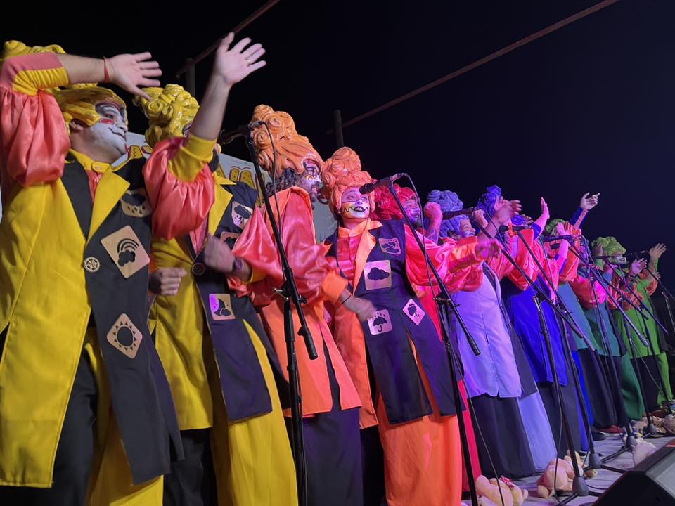 TABLADO DE CARNAVAL EN EL MUNICIPIO DE JOAQUÍN SUÁREZ.
