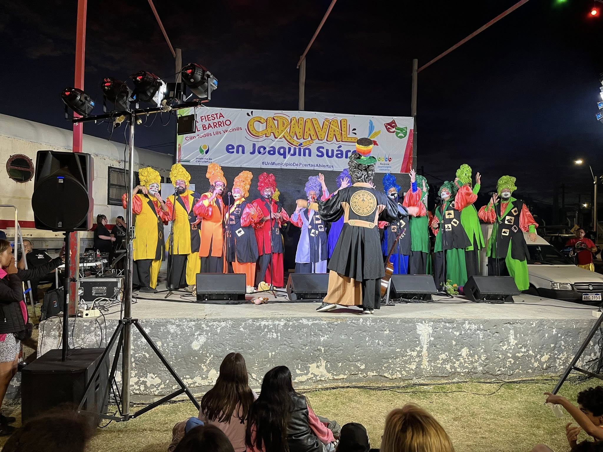 TABLADO DE CARNAVAL EN EL MUNICIPIO DE JOAQUÍN SUÁREZ.
