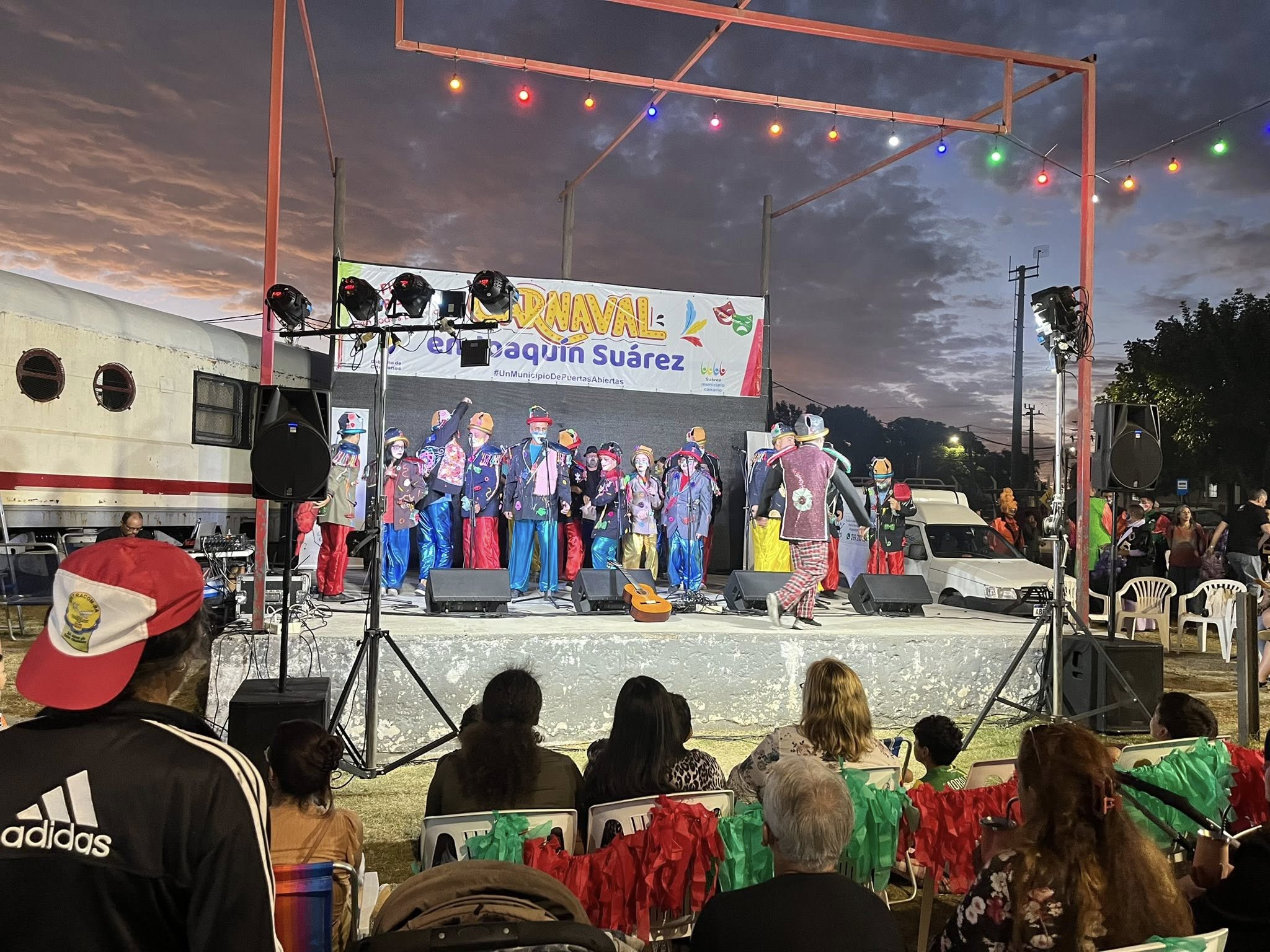 TABLADO DE CARNAVAL EN EL MUNICIPIO DE JOAQUÍN SUÁREZ.