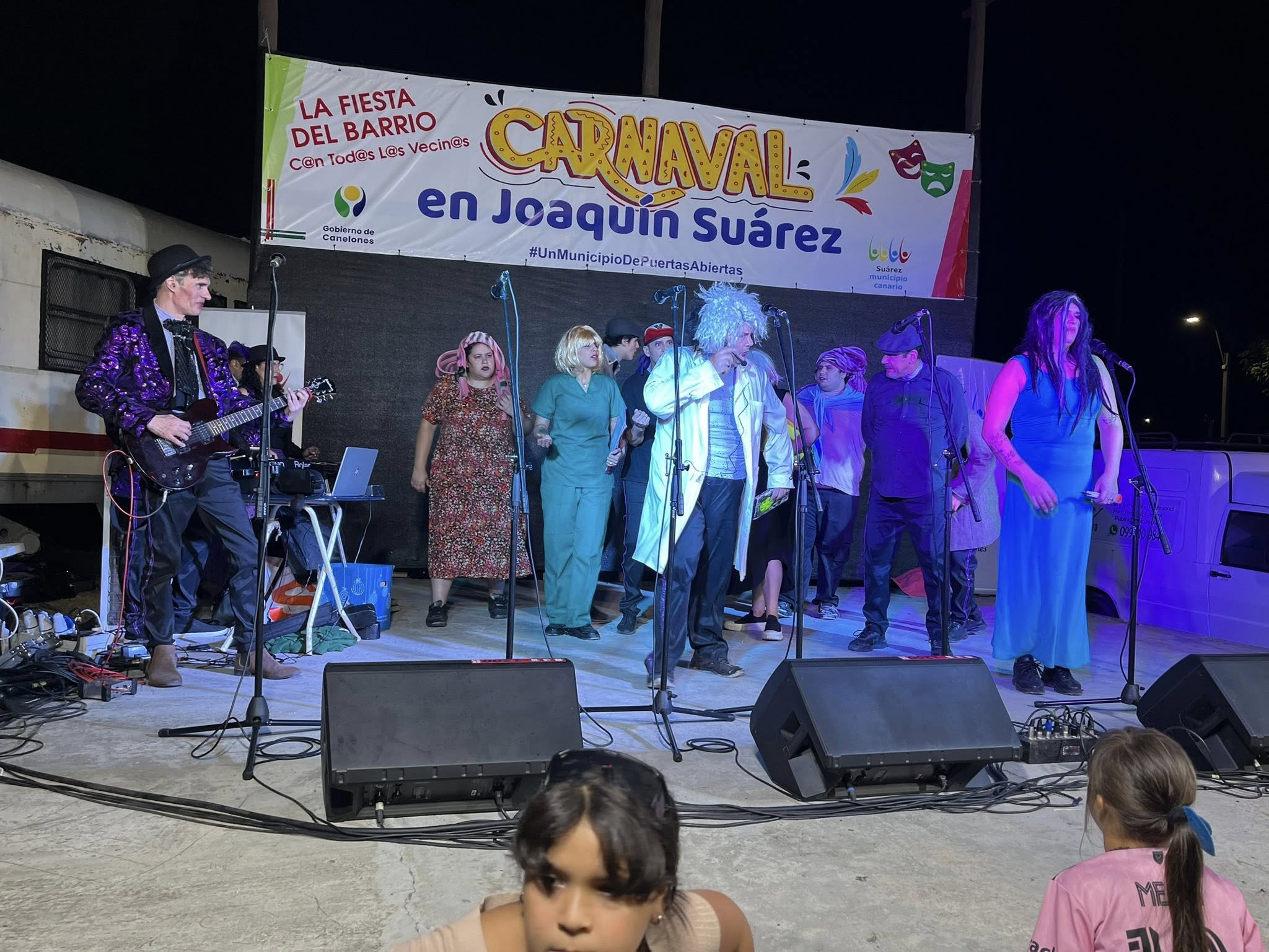 TABLADO DE CARNAVAL EN EL MUNICIPIO DE JOAQUÍN SUÁREZ.