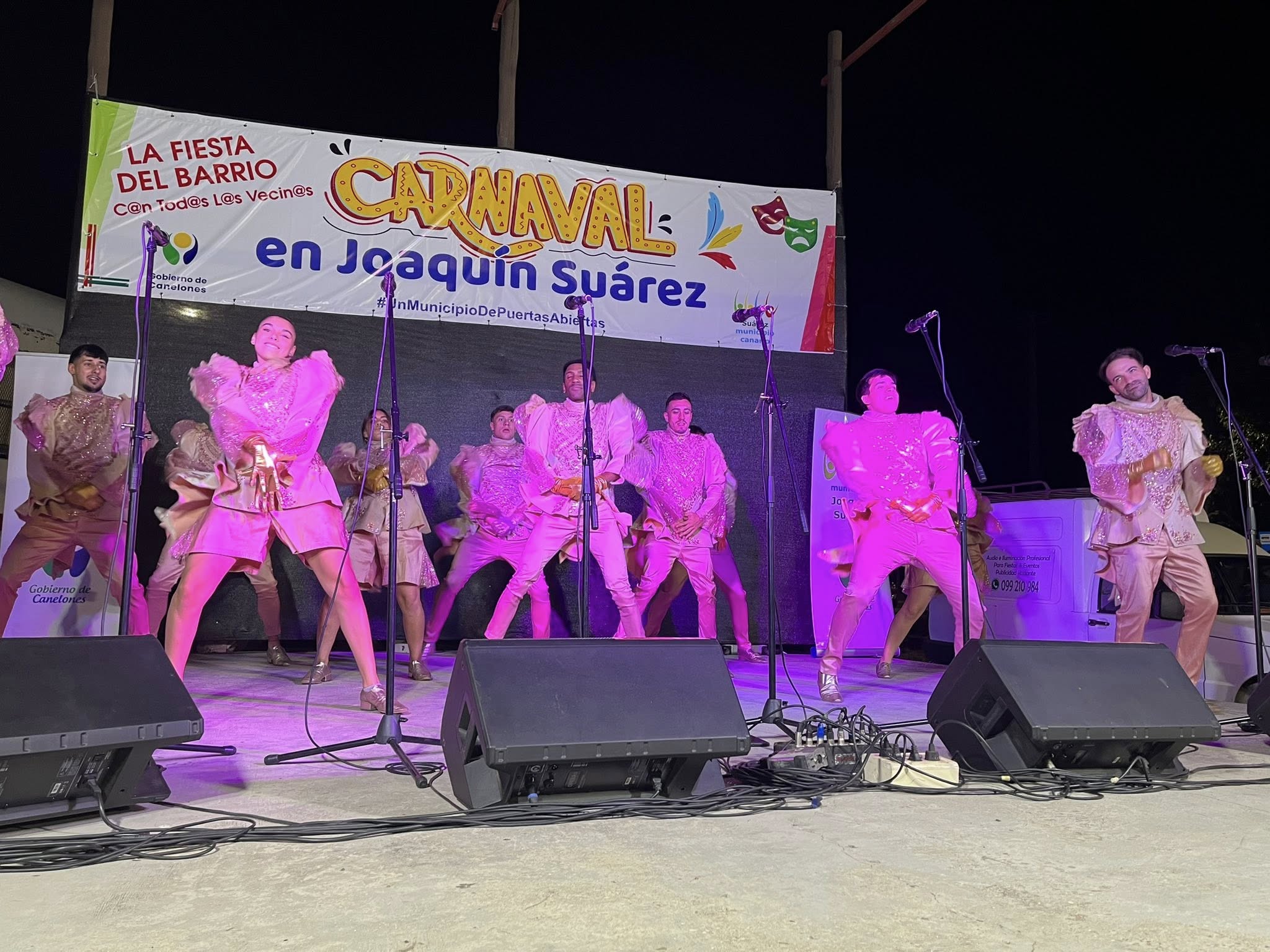 TABLADO DE CARNAVAL EN EL MUNICIPIO DE JOAQUÍN SUÁREZ.
