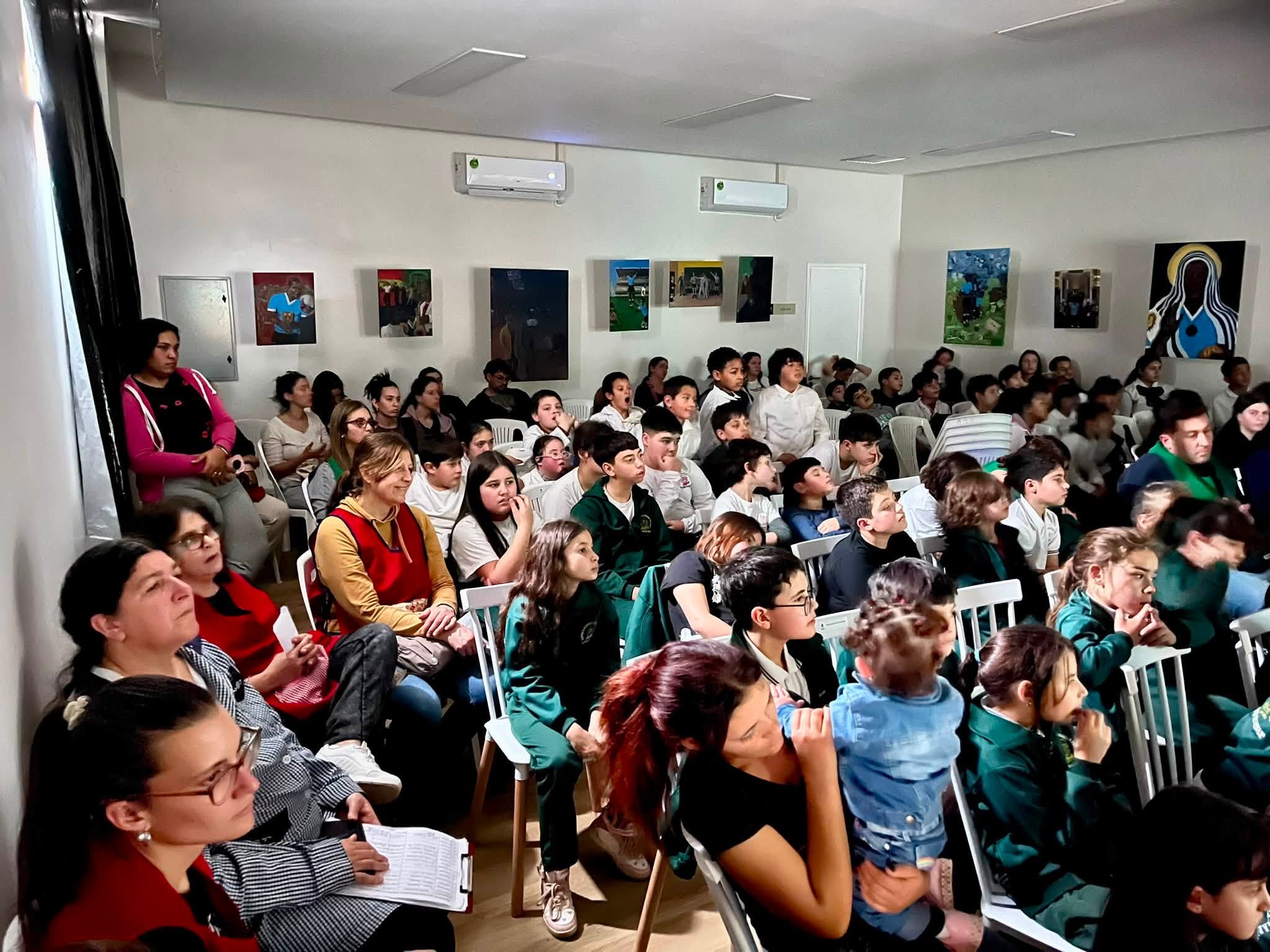 El Cine Viajero llegó a Joaquín Suárez