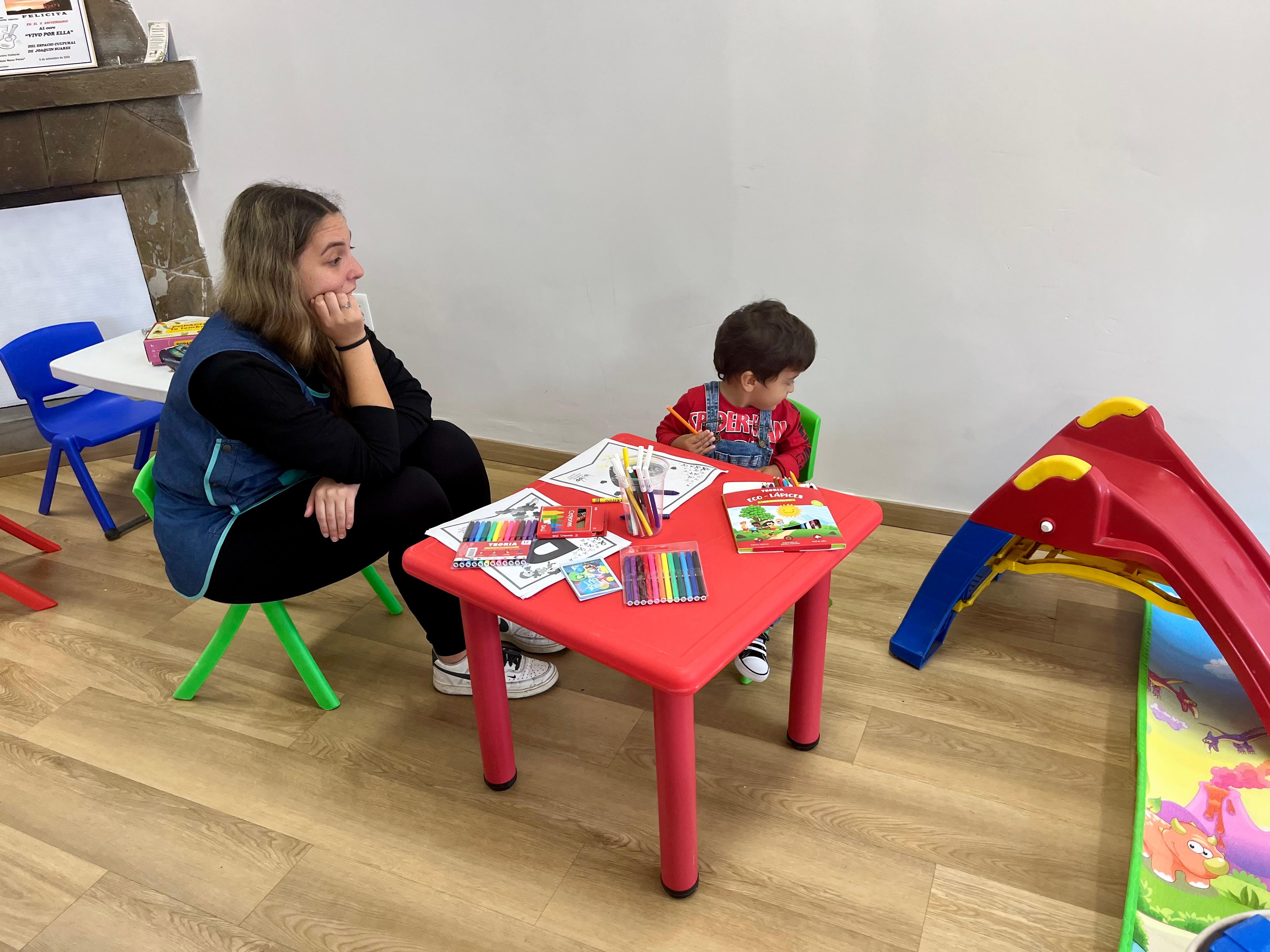 Actividades en el Centro Cultural de Suárez, en el marco del mes de concientización sobre el autismo.