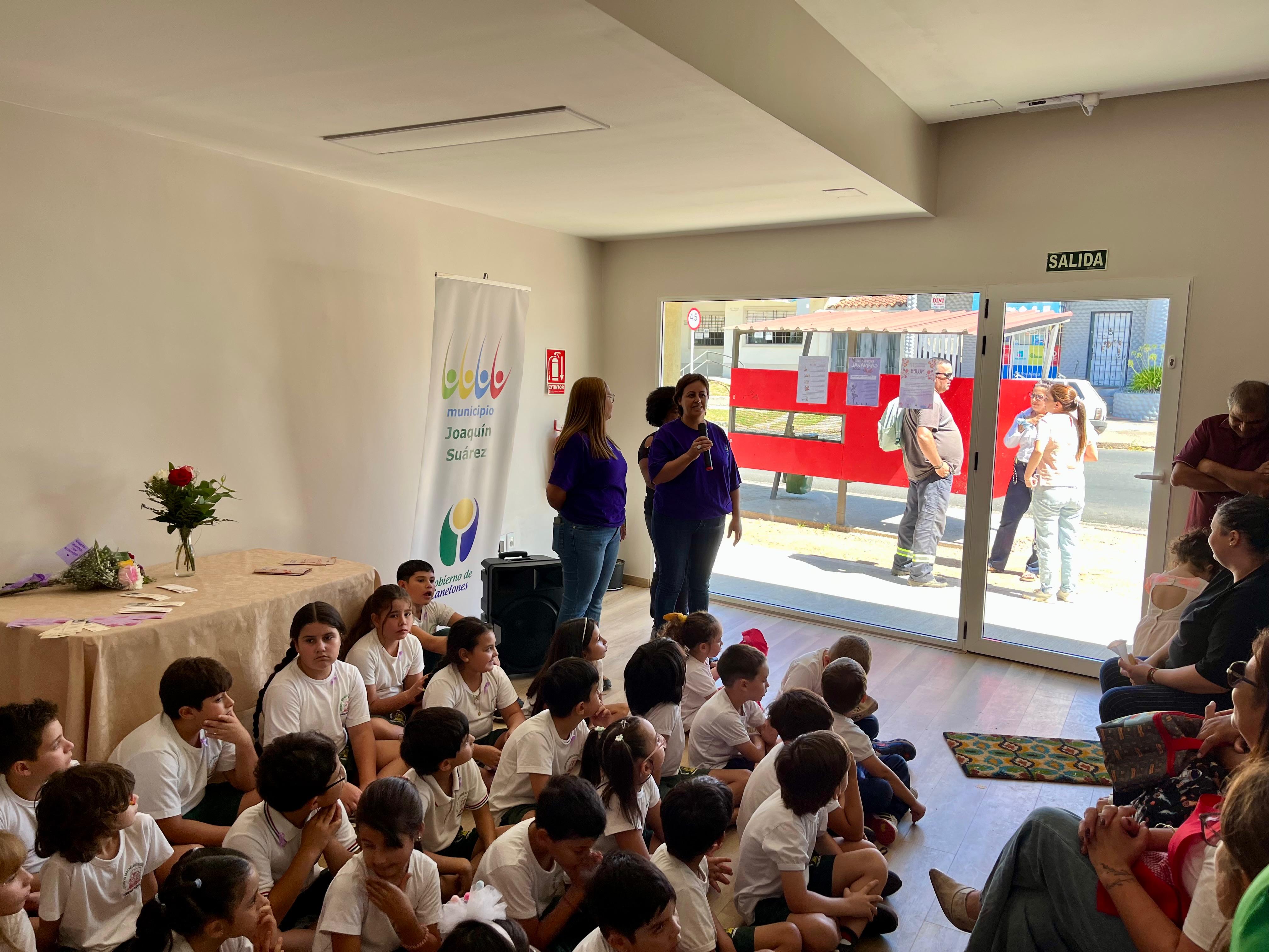 En Joaquín Suárez se conmemoró el Día Internacional de la Mujer con una jornada de actividades en el Centro Cultural.