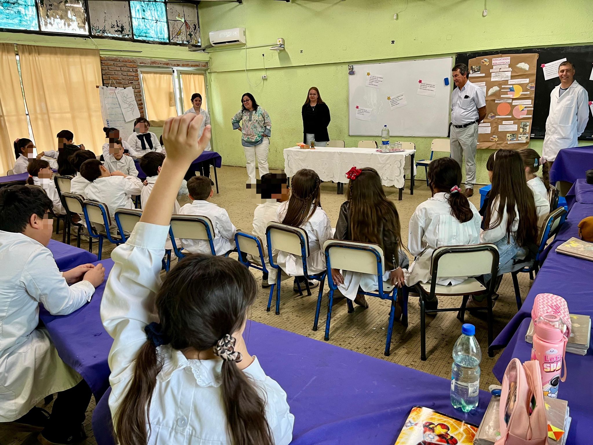 PROYECTO DE CREACION DE UNA BIBLIOTECA POR PARTE DE LOS ALUMNOS DE LA ESCUELA PÚBLICA N°228 DE JOAQUÍN SUÁREZ.  