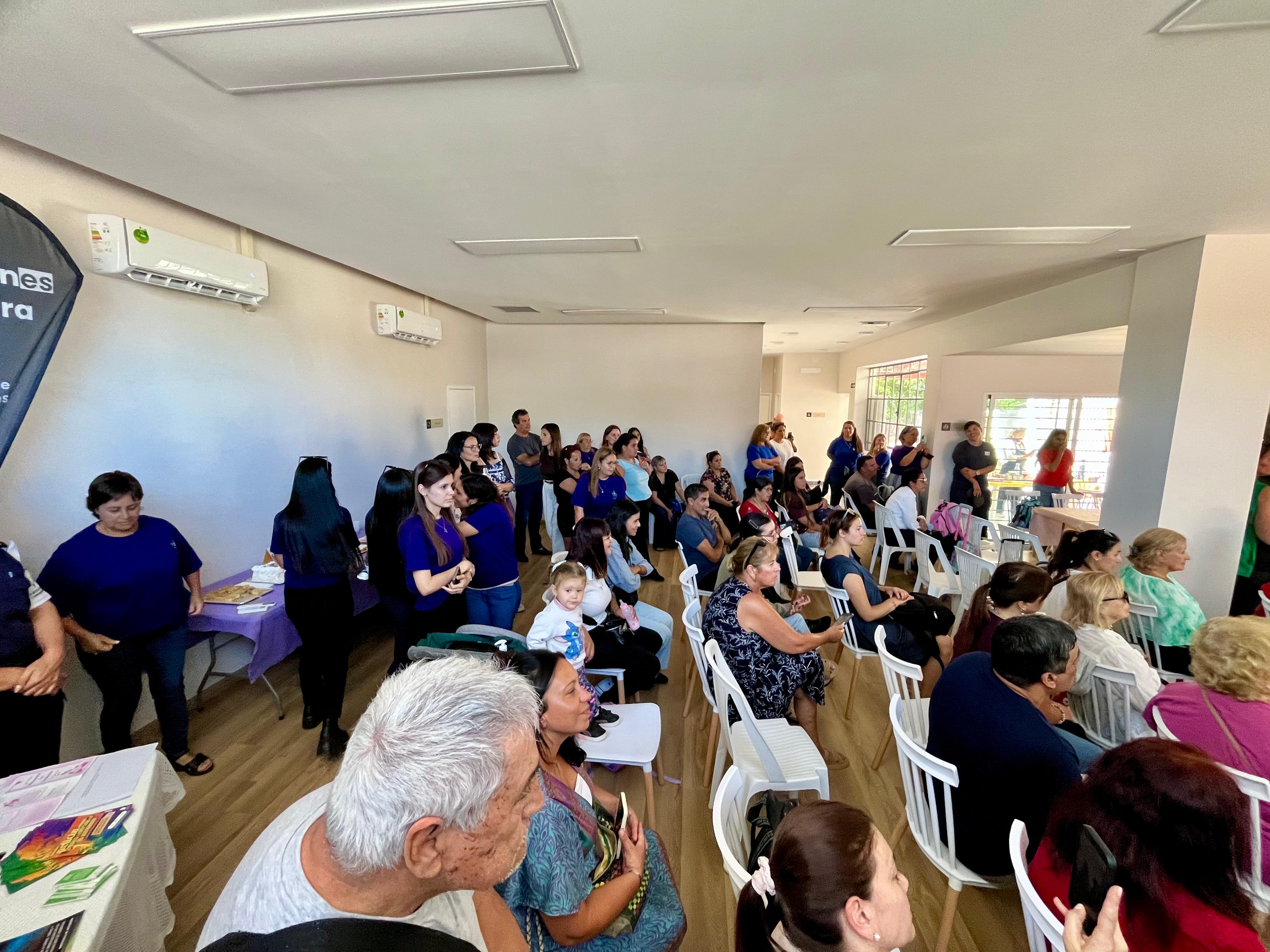 En Joaquín Suárez se conmemoró el Día Internacional de la Mujer con una jornada de actividades en el Centro Cultural.