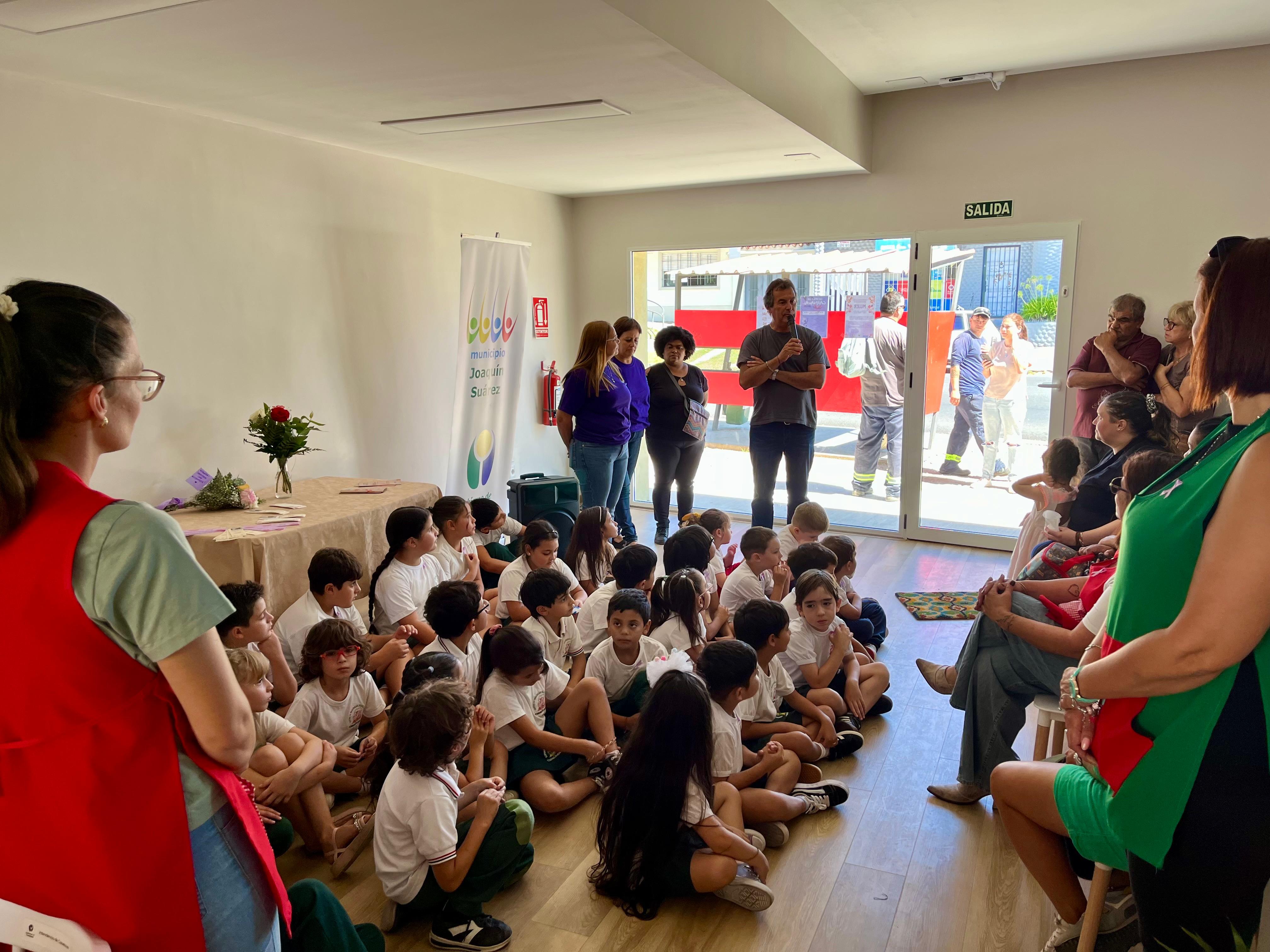 En Joaquín Suárez se conmemoró el Día Internacional de la Mujer con una jornada de actividades en el Centro Cultural.