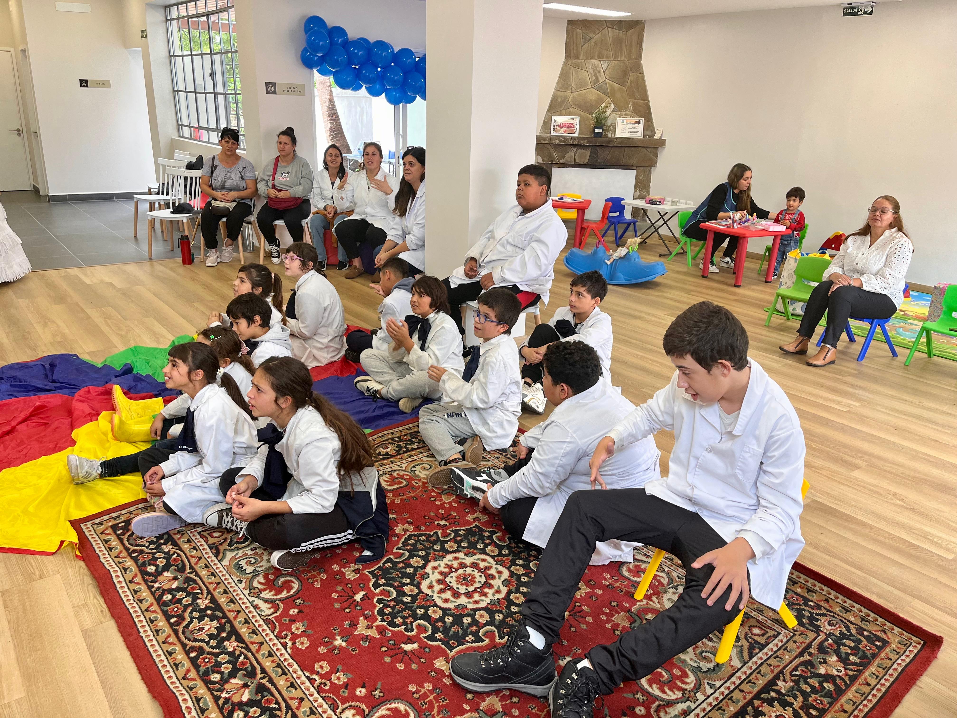 Actividades en el Centro Cultural de Suárez, en el marco del mes de concientización sobre el autismo.