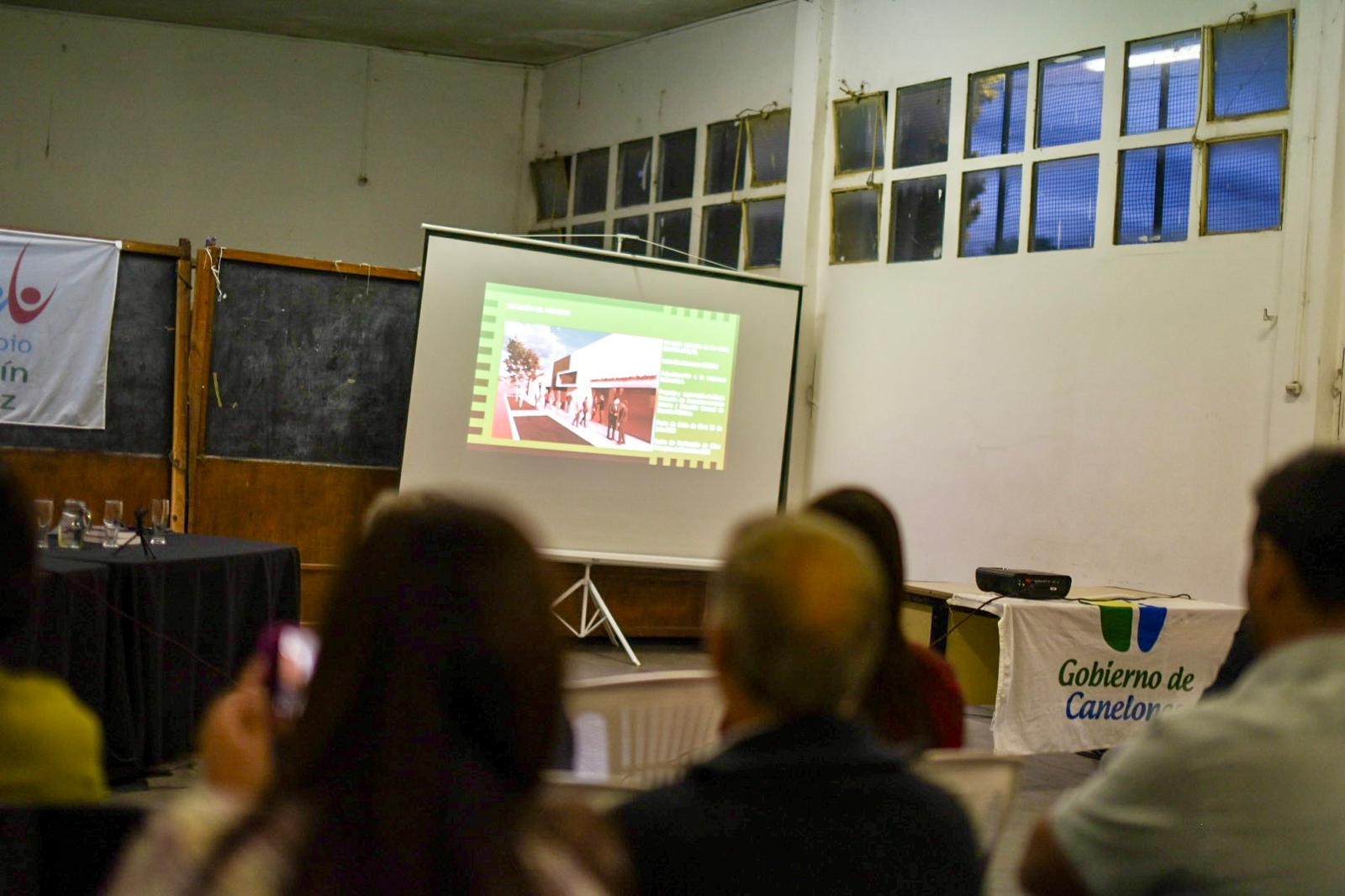 Presentación del proyecto del Centro Cultural de Joaquín Suárez.