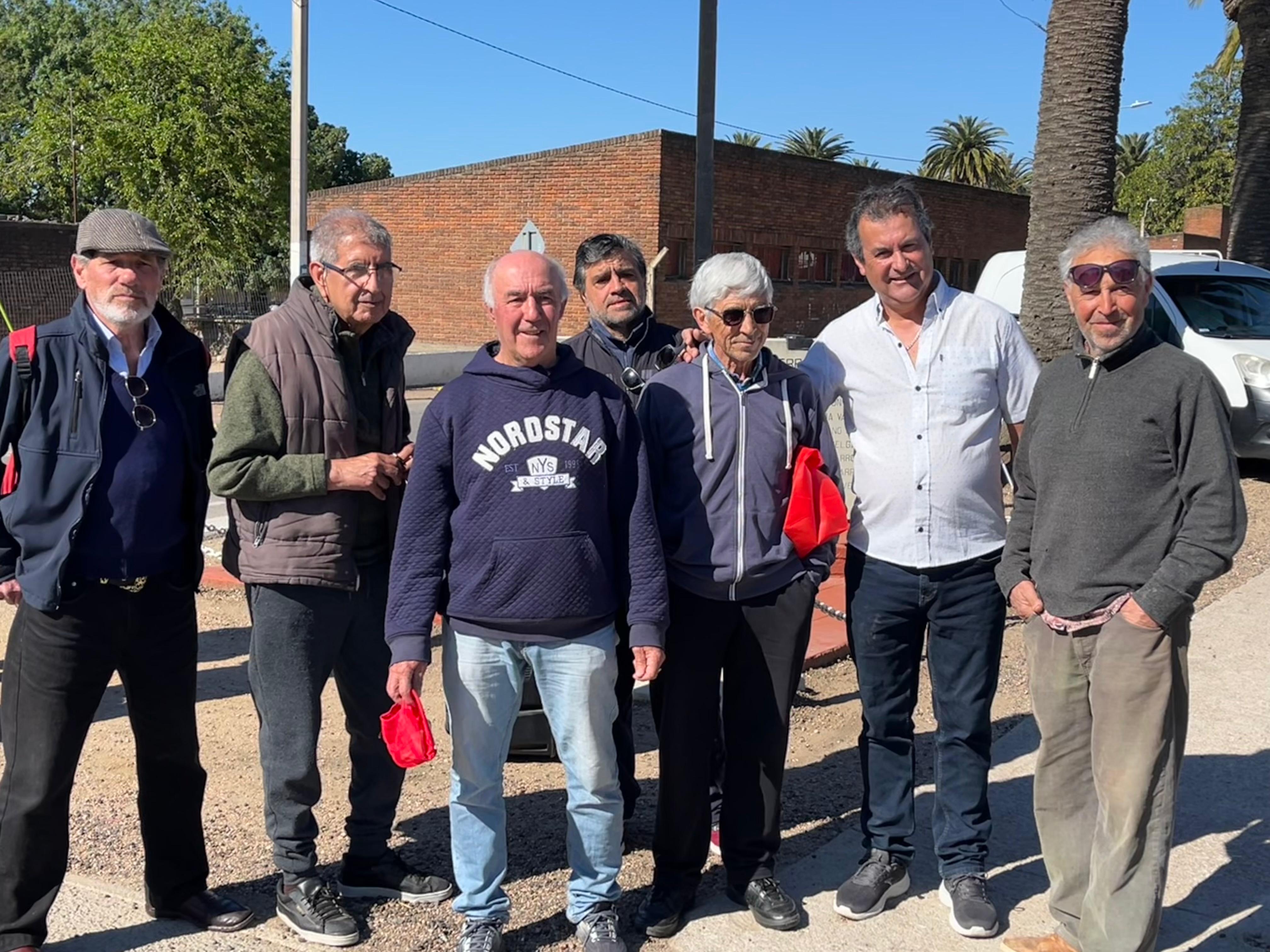 Acto en conmemoración de las víctimas de la explosión en la cantera de AFE de Joaquín Suárez en 1977.
