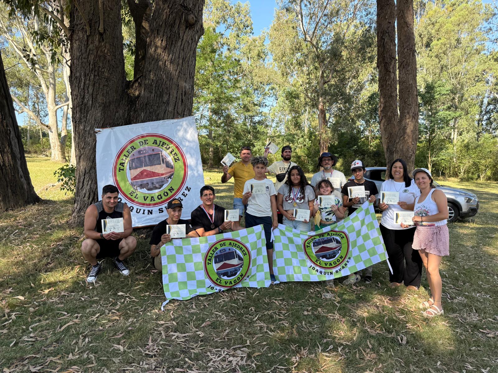 DESPEDIDA DEL TALLER DE AJEDREZ DEL VAGÓN CULTURAL.