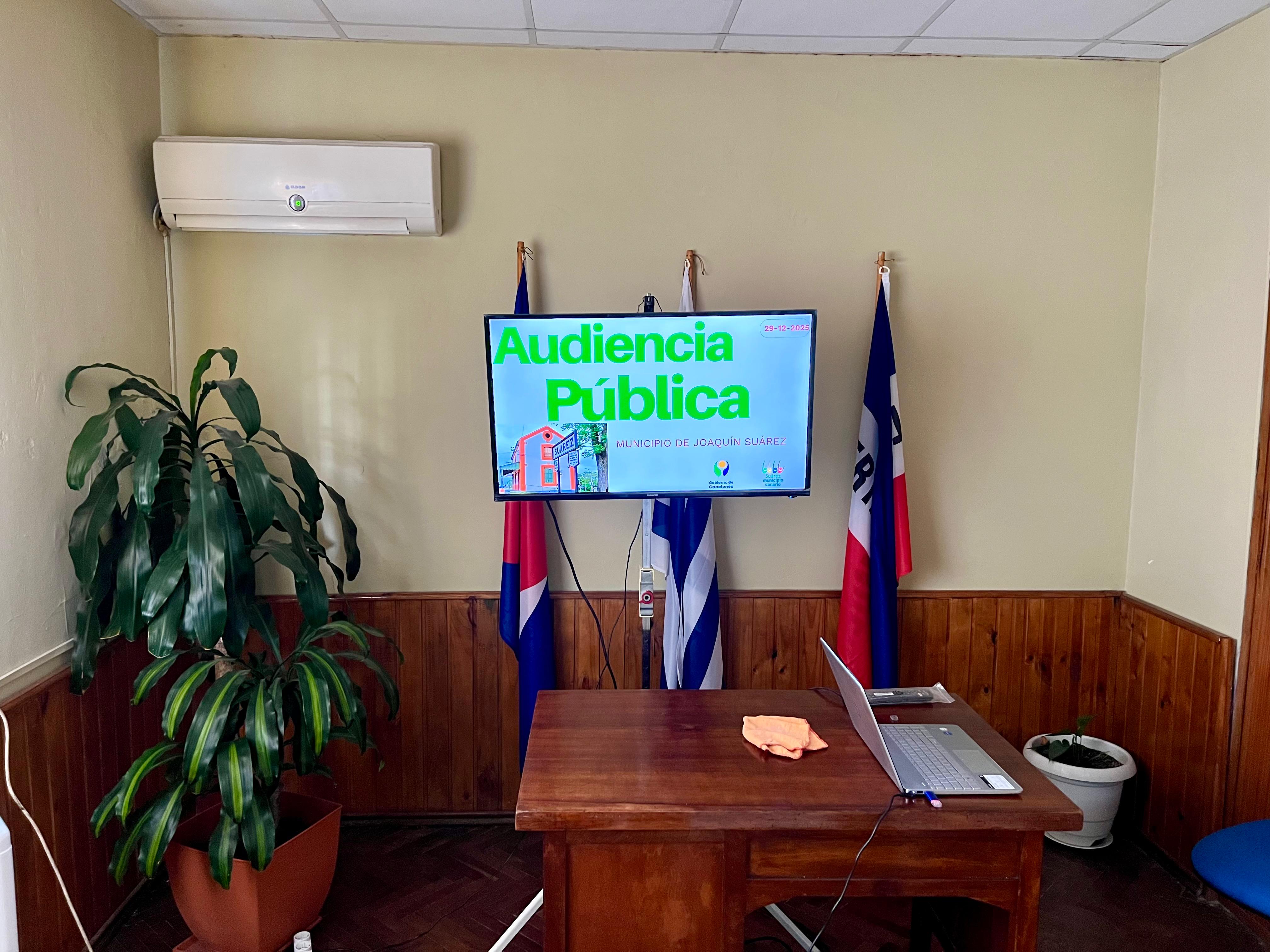 Audiencia Pública de Rendición de Cuentas – Gestión 2025.