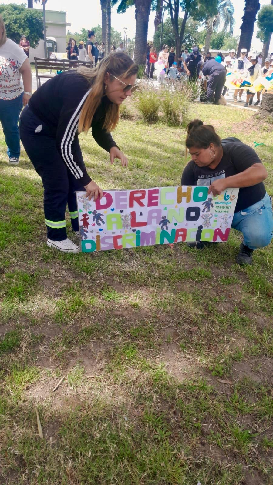 MARCHA POR LOS DERECHOS DE NIÑAS, NIÑOS Y ADOLESCENTES EN JOAQUÍN SUÁREZ.