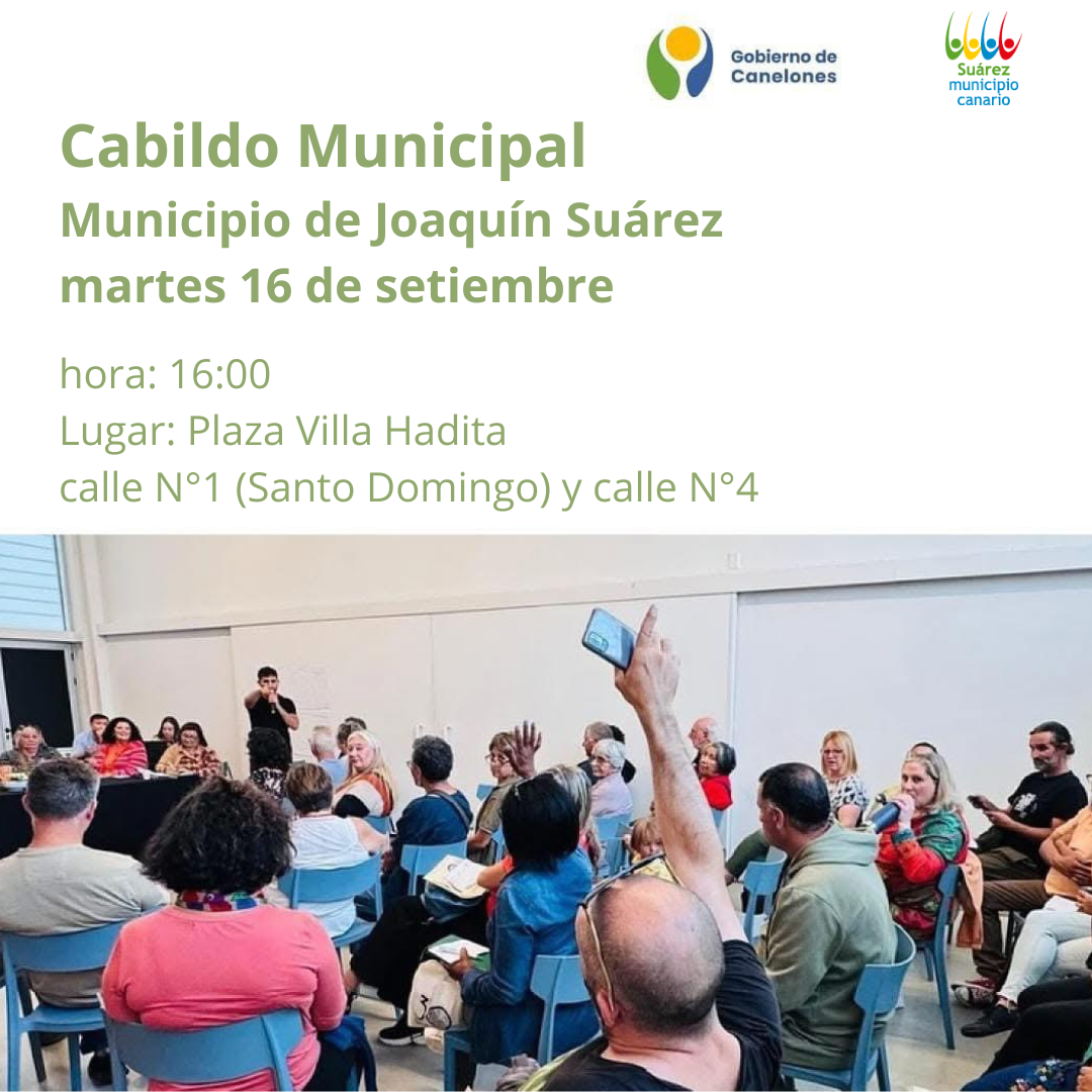 CABILDO MUNICIPAL EN VILLA HADITA.