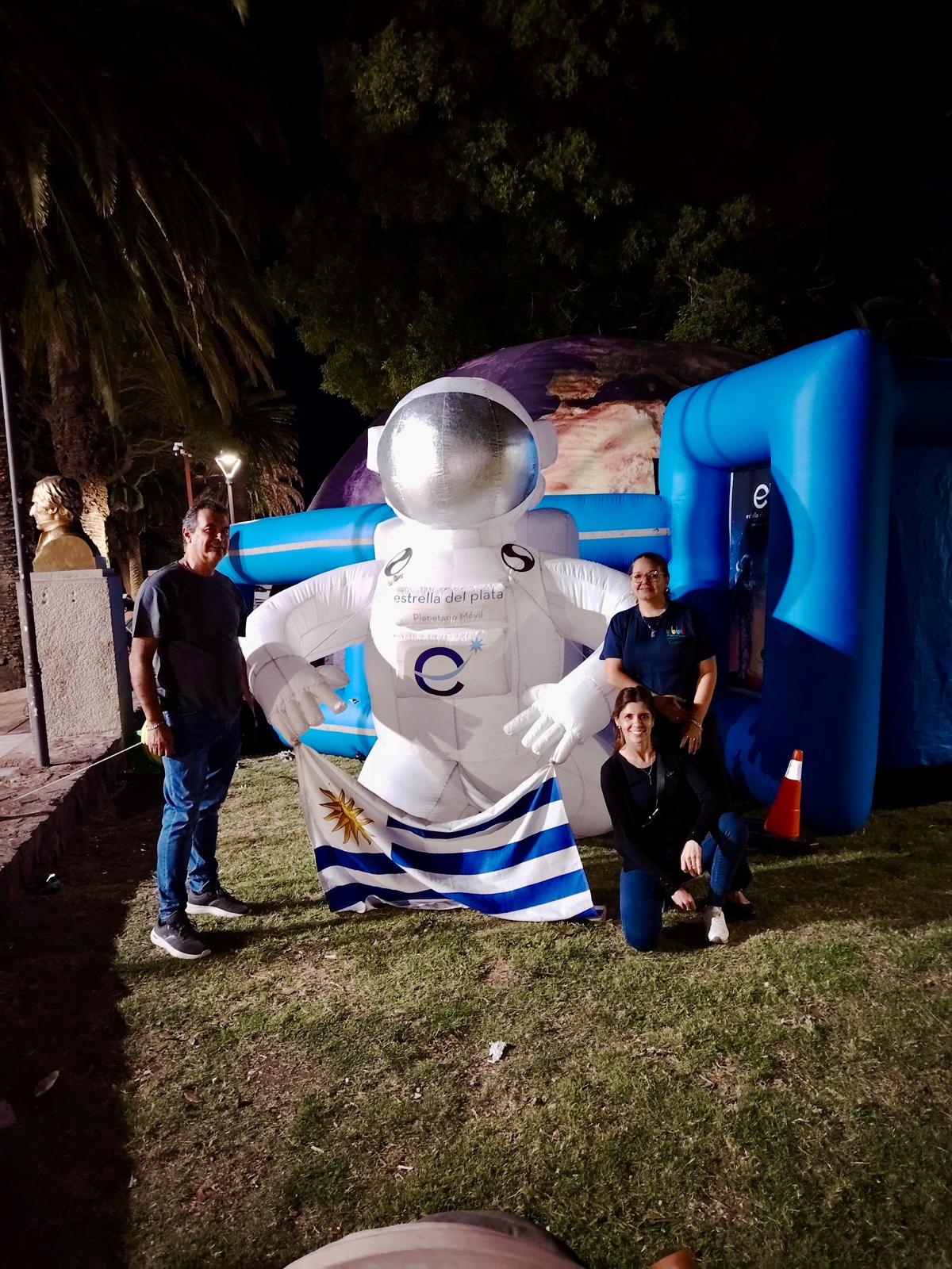 Una experiencia de otro mundo en Joaquín Suárez.