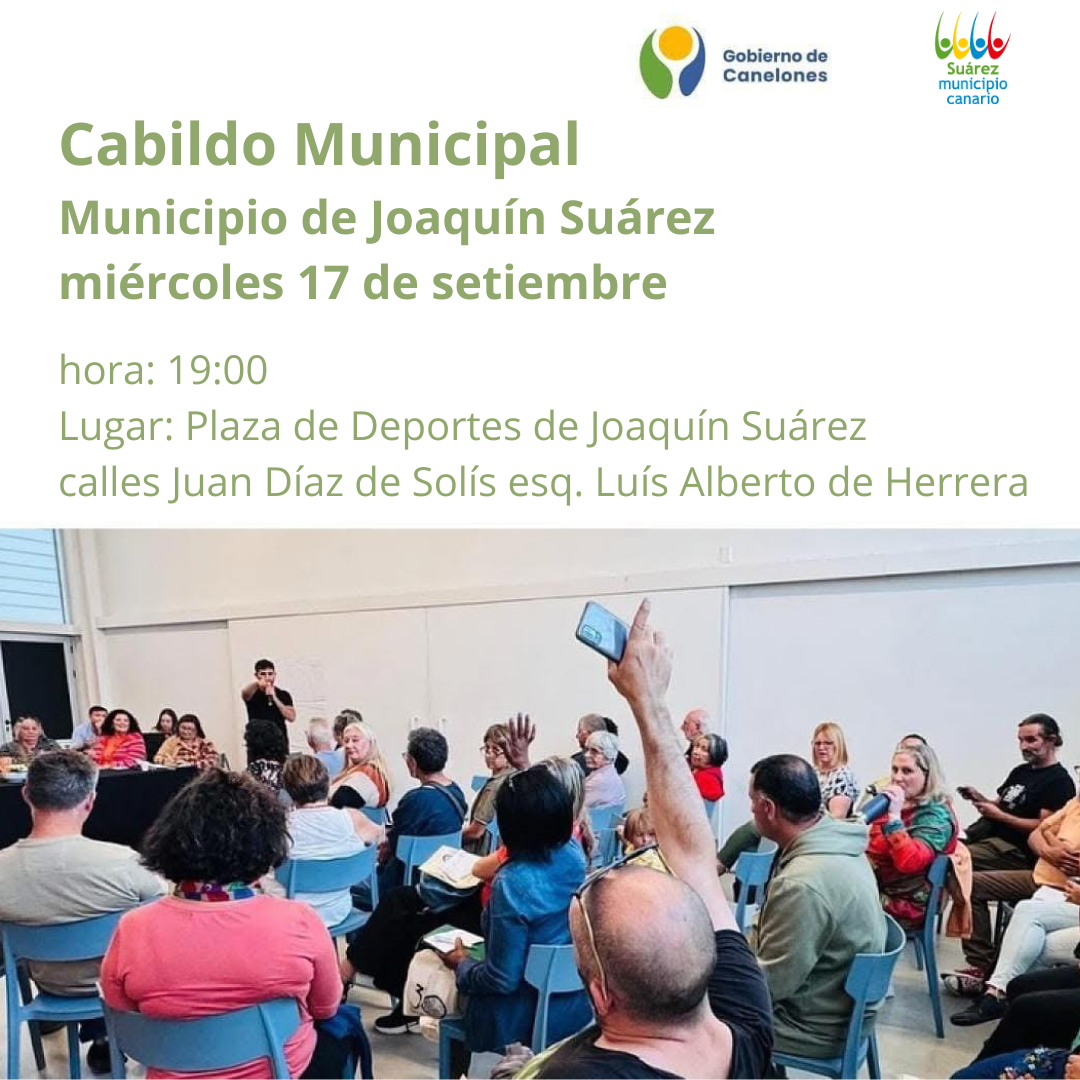 CABILDO MUNICIPAL EN JOAQUIN SUAREZ. CABILDO MUNICIPAL EN JOAQUIN SUAREZ.